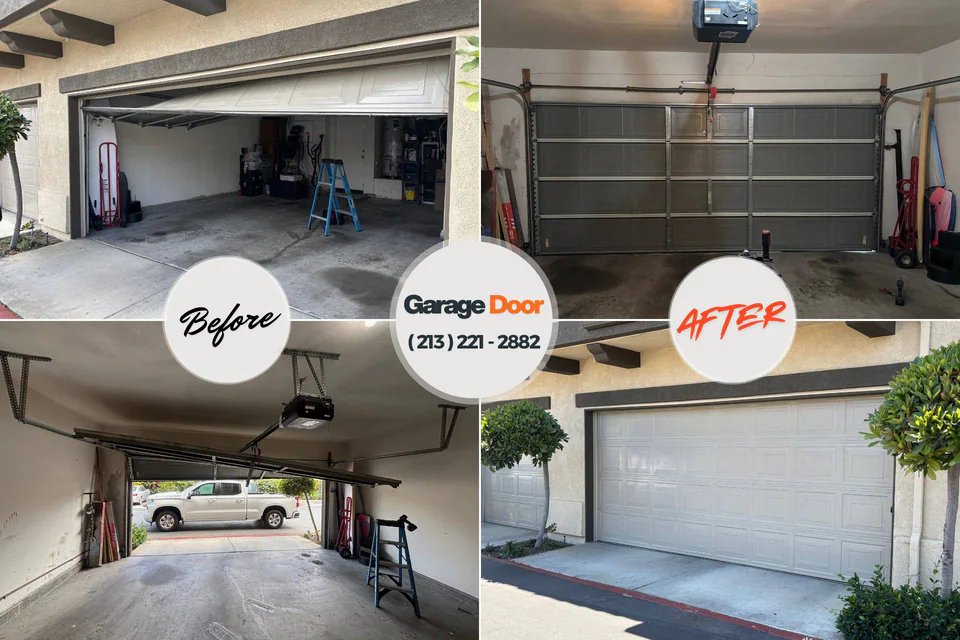 Before and after: garage door repair near me Homedale